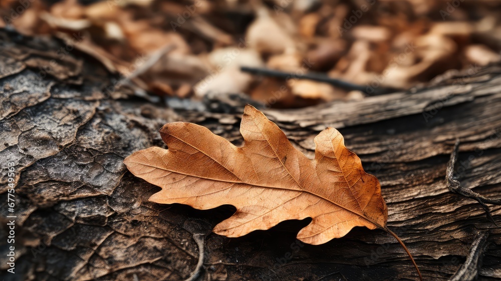 autumn forest dry day close illustration plant growth, leaf beauty, mushroom fungus autumn forest dry day close