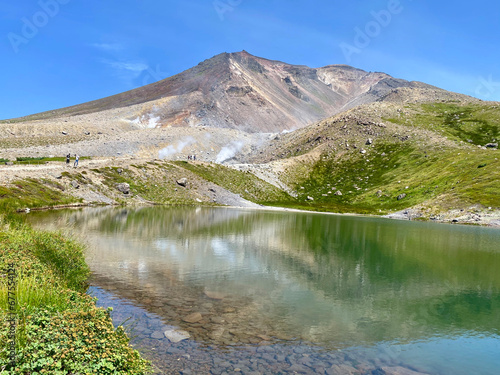 大雪山旭岳と姿見の池 (1)
Asahi-dake & Sugatami Lake
Daisetsuzan Volcanic Group Hokkaido photo