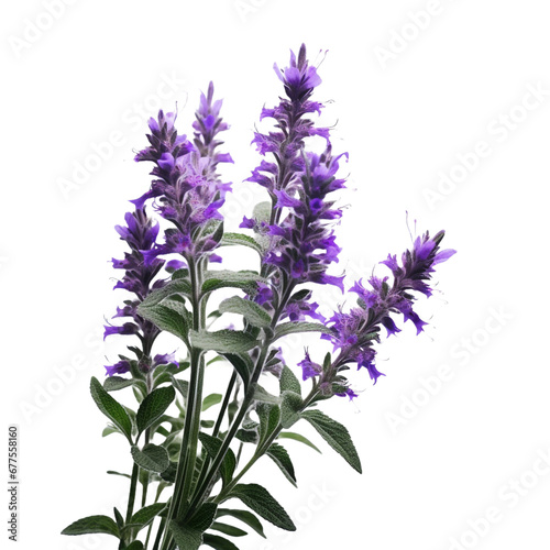 Catmint isolated on transparent background