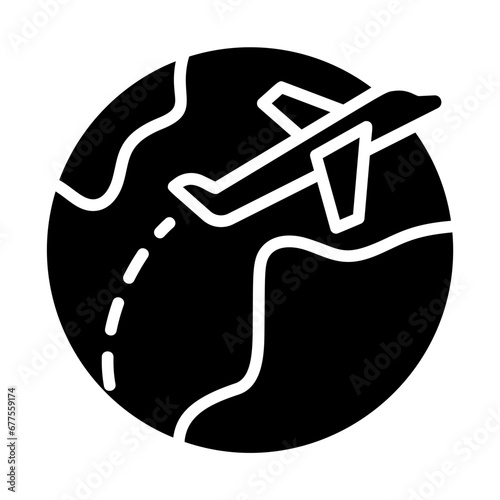  Air travel, flying, aviation, airborne journey, aerial trip icon and easy to edit.