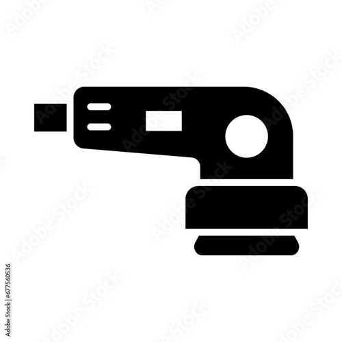 Sander Glyph Icon Design