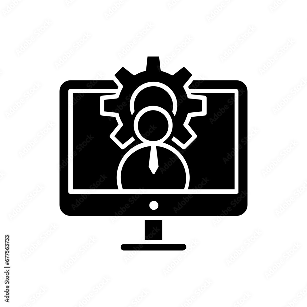 Businessman icon vector. User illustration sign. Account symbol or logo. Businessman icon vector. User illustration sign. Account symbol or logo.