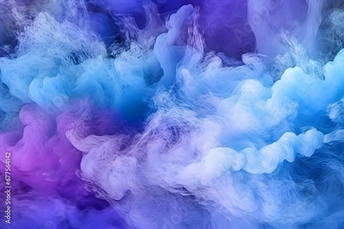 abstract blue background with smoke. 