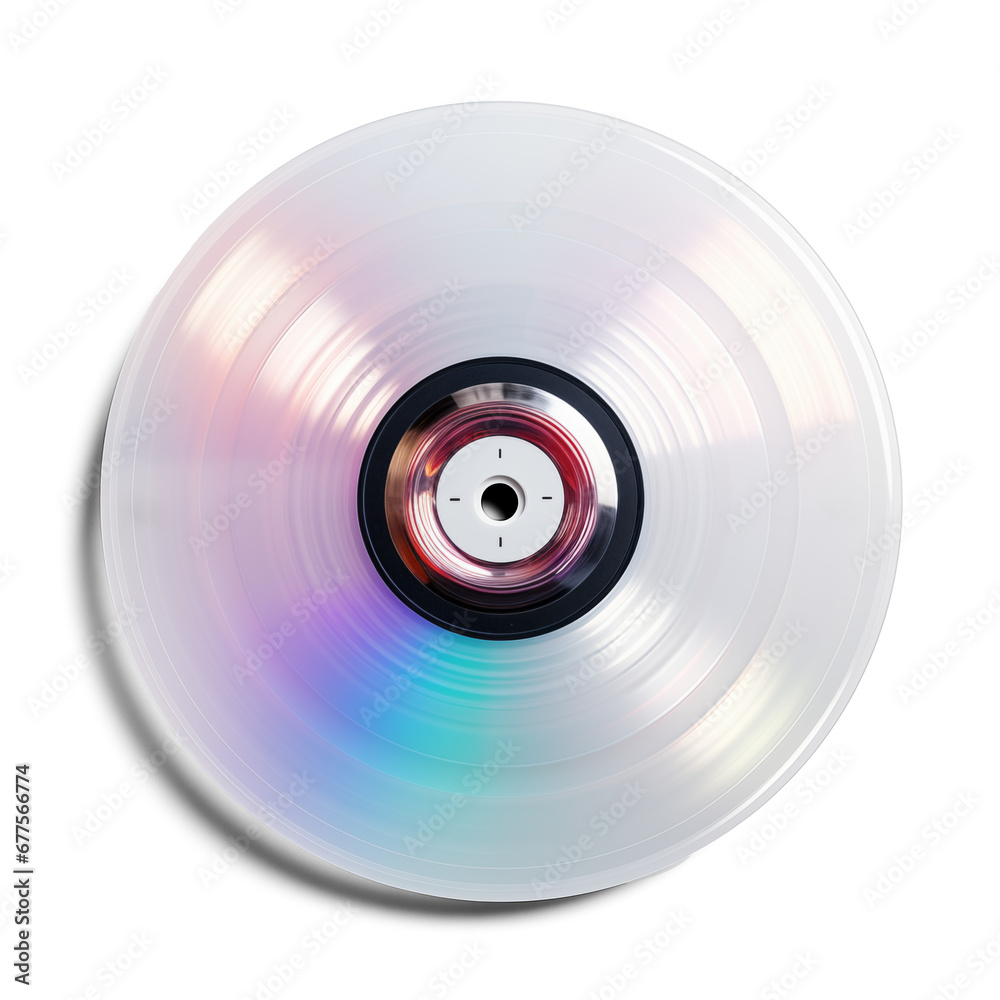 isolated Blank Compact disc CD or DVD isolated Blank Compact disc CD or DVD