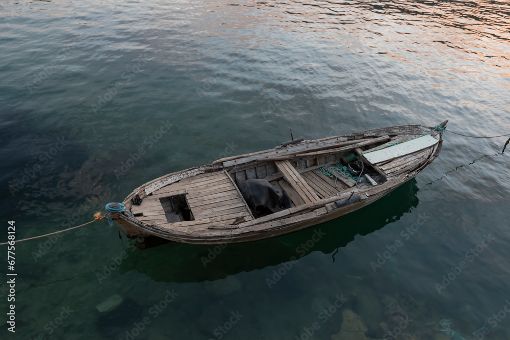 Gaziantep Halfeti view. They are boats and look great at sunset.