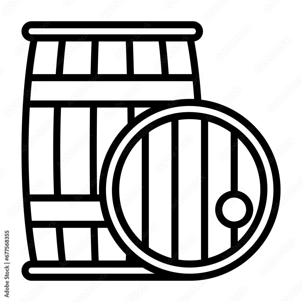 Cask, drum, container, keg, tun icon and easy to edit. Cask, drum, container, keg, tun icon and easy to edit.