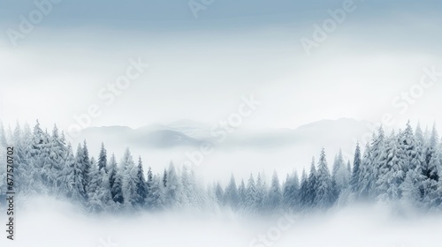 nature scene fog panorama enchanted illustration landscape blue, outdoor sky, travel tree nature scene fog panorama enchanted