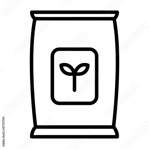 Plant food, soil enricher, nutrient, manure, agricultural chemical icon and easy to edit.