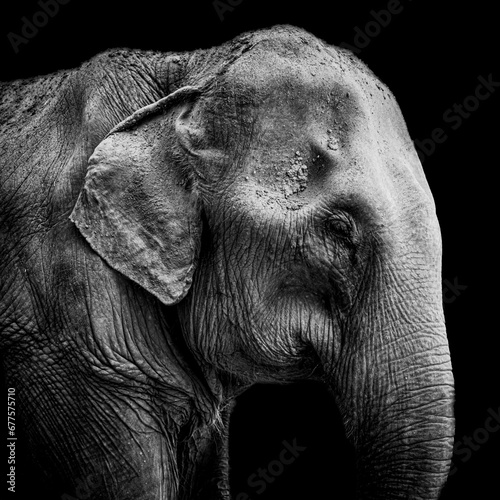 Black & White Elephants
