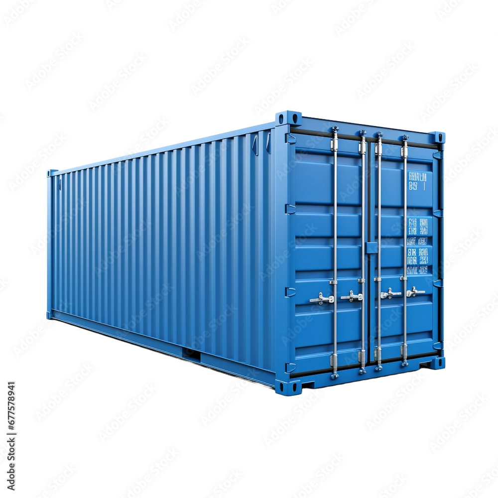 Container isolated on transparent background Container isolated on transparent background