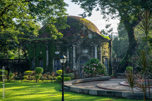Saint Pancratius Chapel facade at Paco Park in Manila