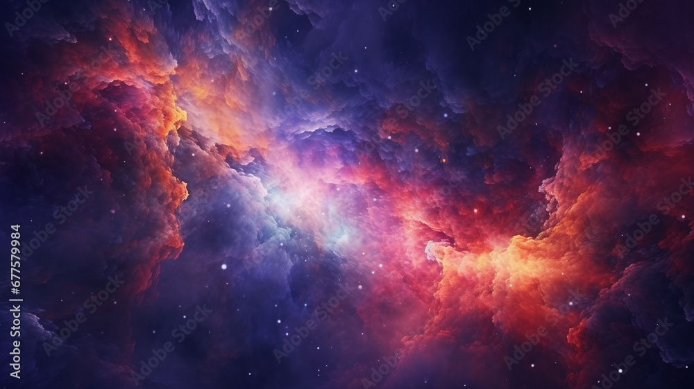 Fototapeta premium abstract galaxy background