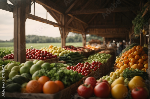 Fruits and Vegetables on the Market