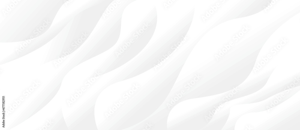 Premium background design with waves pattern with gradient from gray to white, vector illustration for websites, blogs and graphic resources.