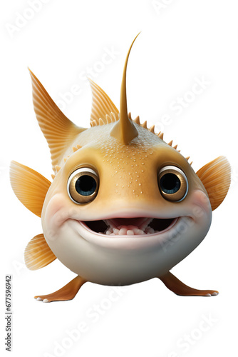 Cute CatFish, Small 3D Style, Acquarium, aquarium, ocean, sea, river photo