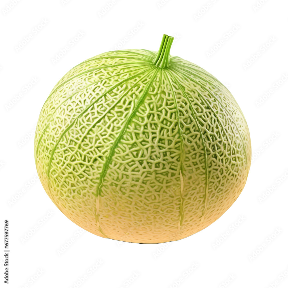 Ermelon isolated on transparent background Ermelon isolated on transparent background