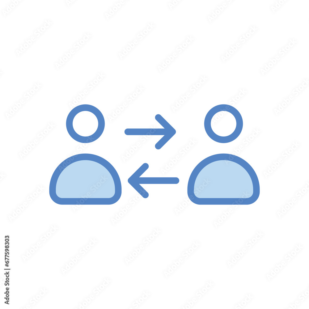 Comunication icon isolate white background vector stock illustration. Comunication icon isolate white background vector stock illustration.