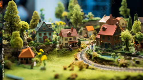 Obraz na płótnie the background of the mini world