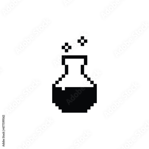 potion icon isollated on white photo