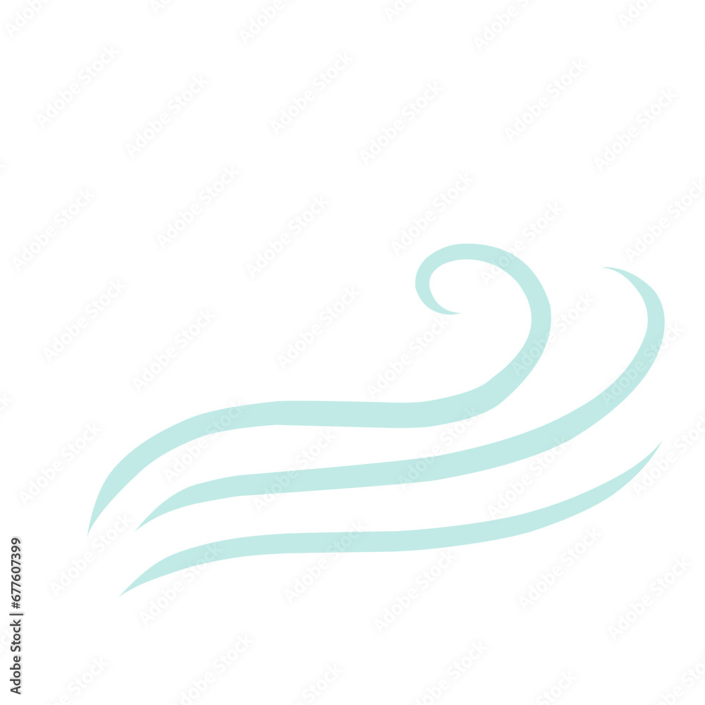doodle wind blow, gust design isolated on white background. vector hand drawn illustration doodle wind blow, gust design isolated on white background. vector hand drawn illustration