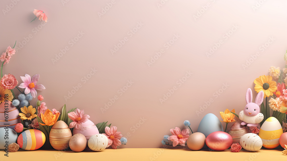 Template easter decoration deco egg empty space Memo Note