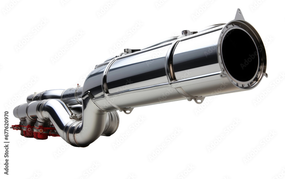 Vehicle Exhaust On Transparent Background