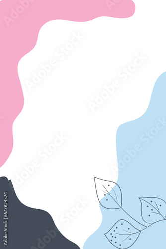 illustration of a Cover abstract pastel in a background