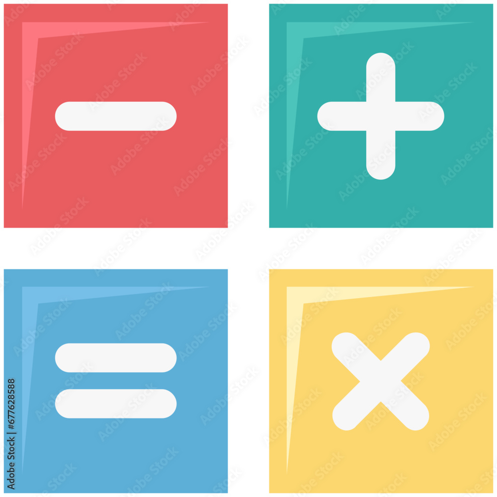 Obraz premium Math Symbols