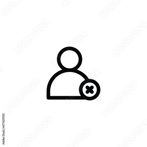 user account blocked icon