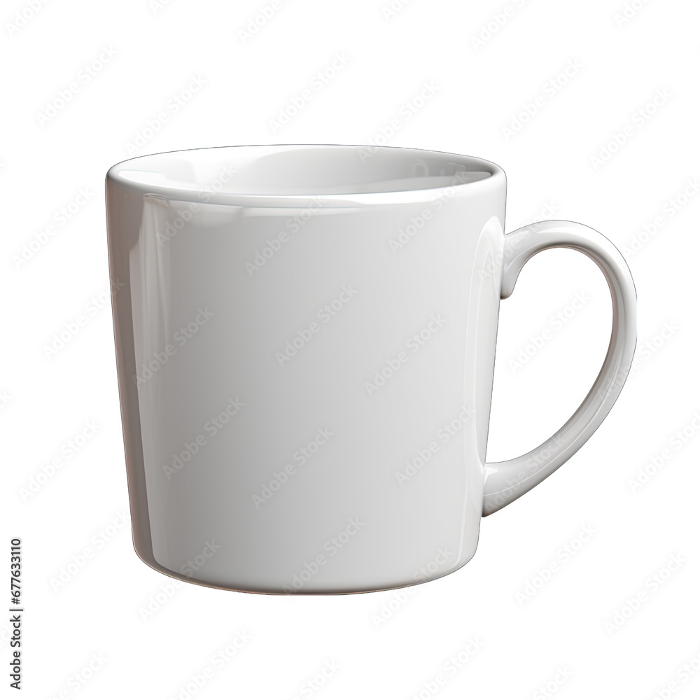 Empty Coffee Mug Mockup Isolated on Transparent or White Background, PNG Empty Coffee Mug Mockup Isolated on Transparent or White Background, PNG