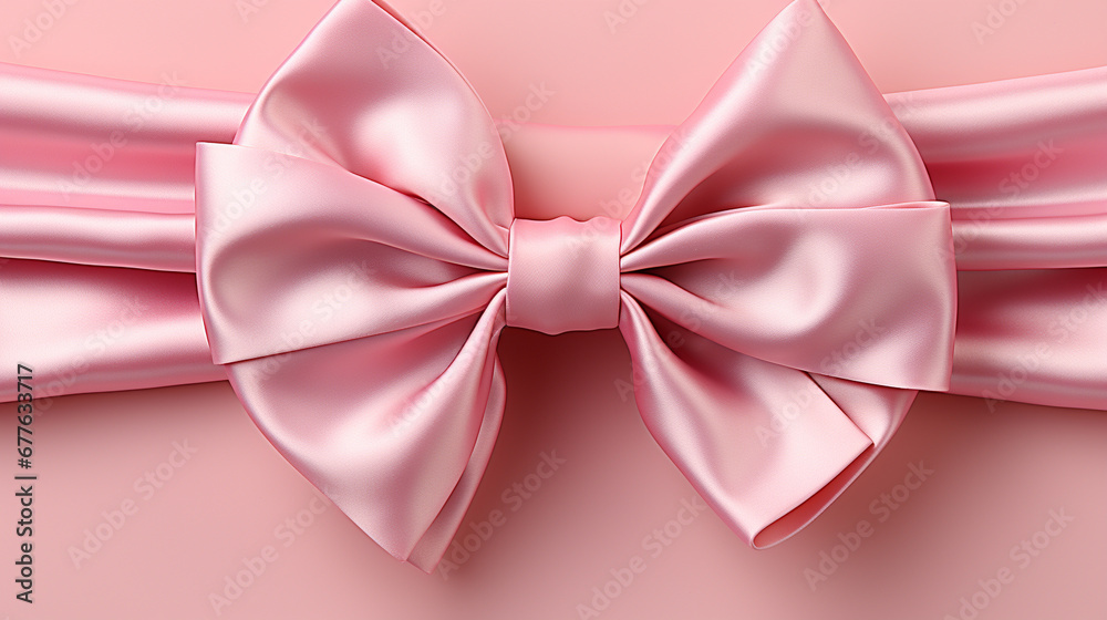 pink ribbon bow HD 8K wallpaper Stock Photographic Image pink ribbon bow HD 8K wallpaper Stock Photographic Image