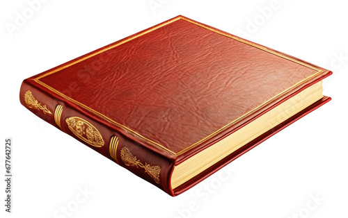 Antique Style Leather Diary On Transparent PNG