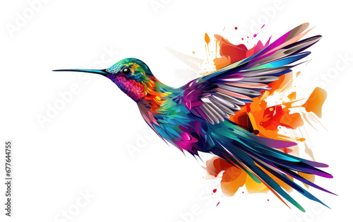 Vibrant Feathers in Flight On Transparent PNG
