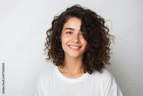 Young happy woman