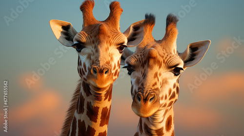 giraffe at the zoo HD 8K wallpaper Stock Photographic Image  photo