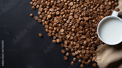 cup of beans HD 8K wallpaper Stock Photographic Image 