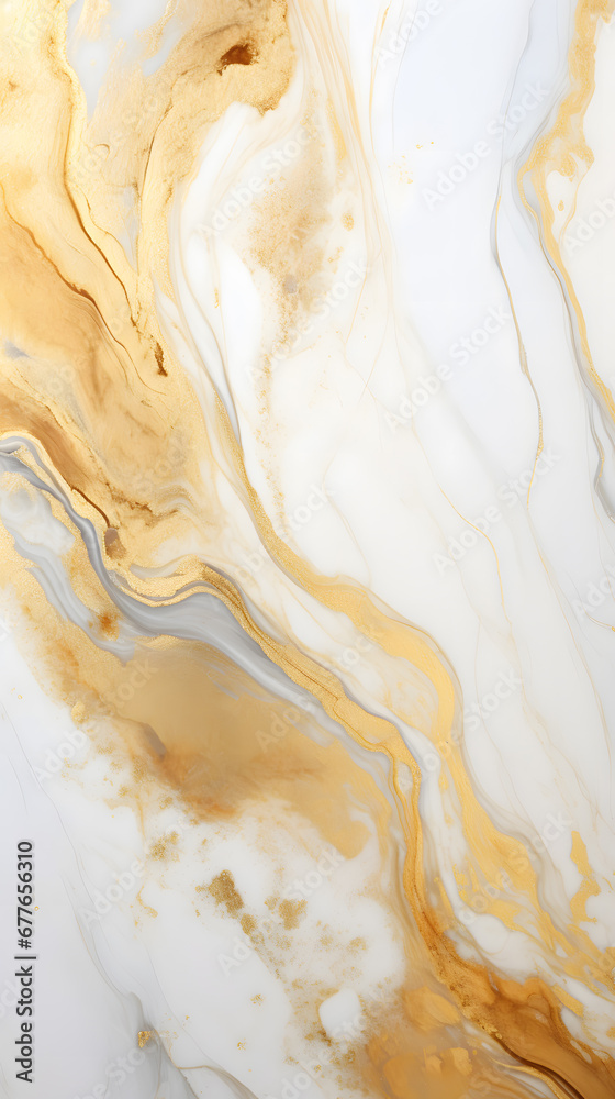 White and gold colors marble wallpaper background White and gold colors marble wallpaper background