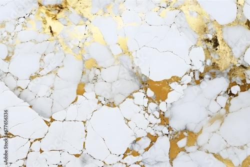 White and gold colors marble wallpaper background