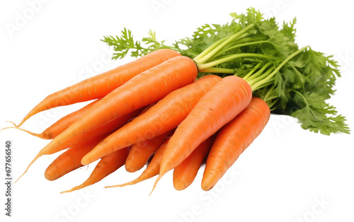 Healthy Carrot Assortment On Transparent Background