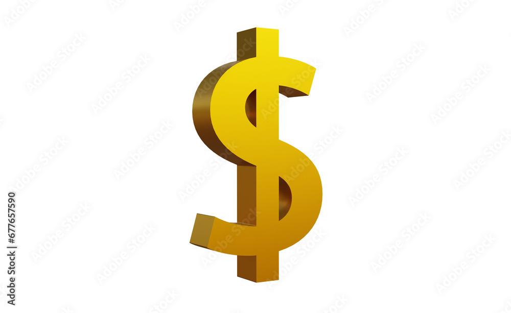 Dollar coin isolated 3d render, Dollar symbol isolated, gold dollar icon isolated Dollar coin isolated 3d render, Dollar symbol isolated, gold dollar icon isolated