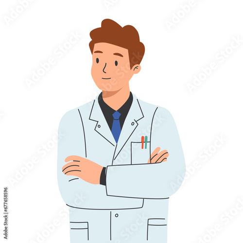 Adult man, doctor physician, practitioner, paramedic holding medical history notepad, stethoscope. Health care.