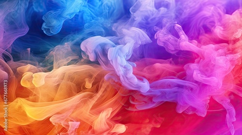 colorful rainbow smoke background