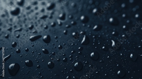 Capture the simplicity of a single raindrop on a window pane for a minimalist mobile wallpaper that evokes a sense of tranquility photo