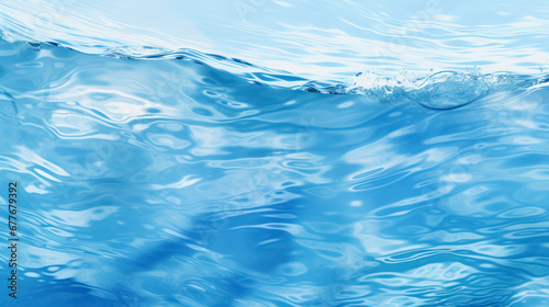 blue wave splash background