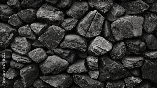 Black and grey  rock texture photo