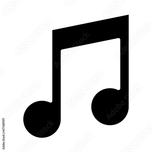 Musical notation, musical symbol, note, music sign, score mark. icon and easy to edit.
