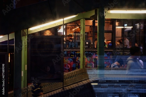 bakery through a window © Zifan