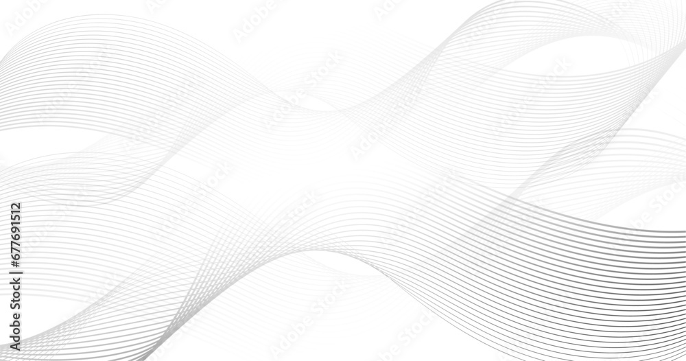Abstract background. curved waves. with diagonal lines. gray color.for your business. vector 