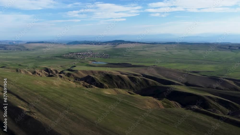 Agriculture Field Of The Almonds
