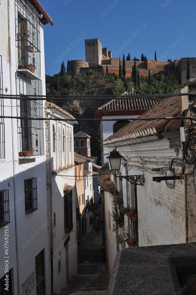 View of the city of Granada